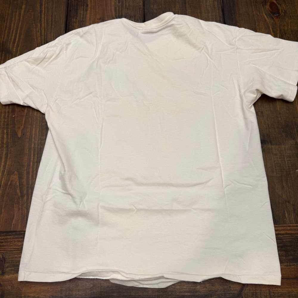 Vintage 1990 No Place Butt Aruba T Shirt Hanes Heavyweight XL Single Stitch Neon - Picture 7 of 7